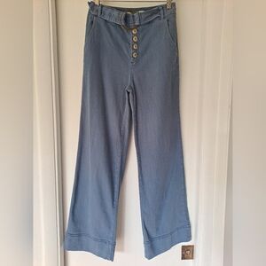 Anthropologie Cassidy Belted Pants. Size 4
